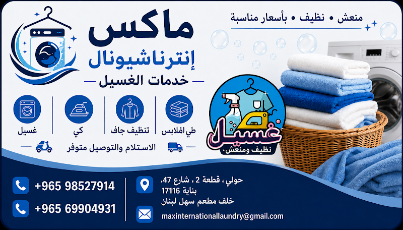 MAX INTERNATIONAL LAUNDRY SERVICES photo 5